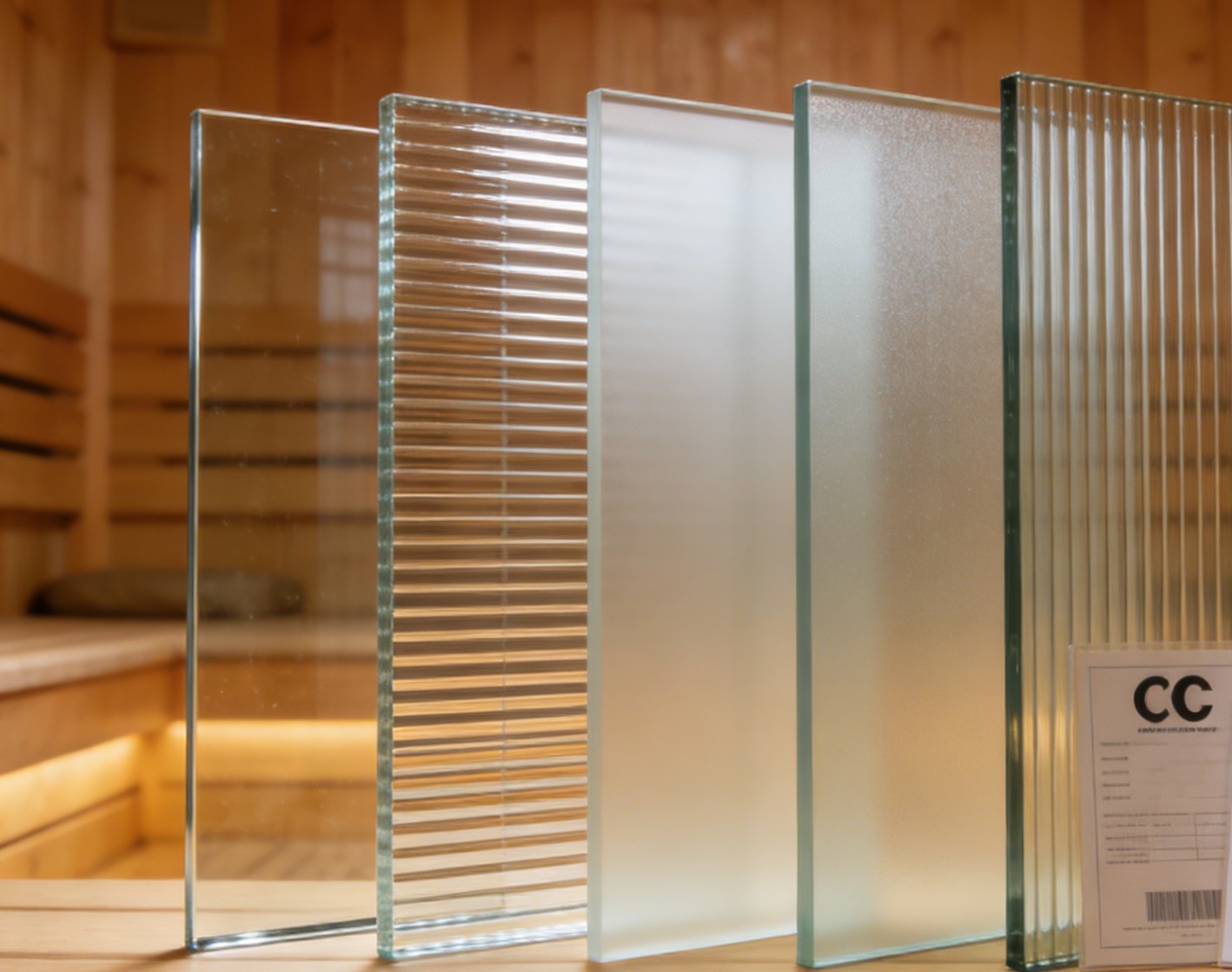 Saunahuone Räjähdyssuojattu lasi