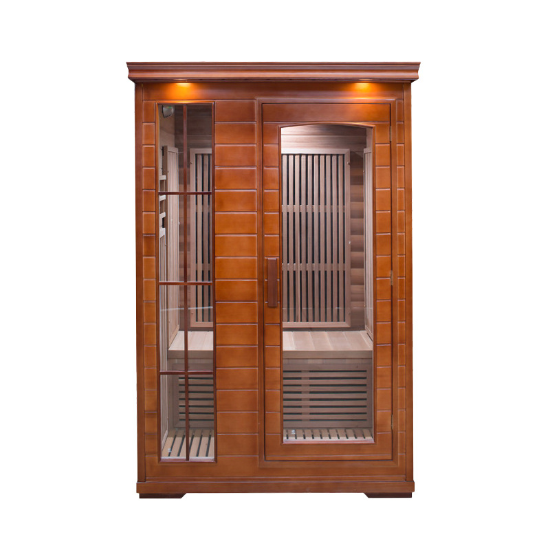 Ylellinen Far Infrared Home Sauna Spa - 2/3 Person Solid Canadian Hemlock